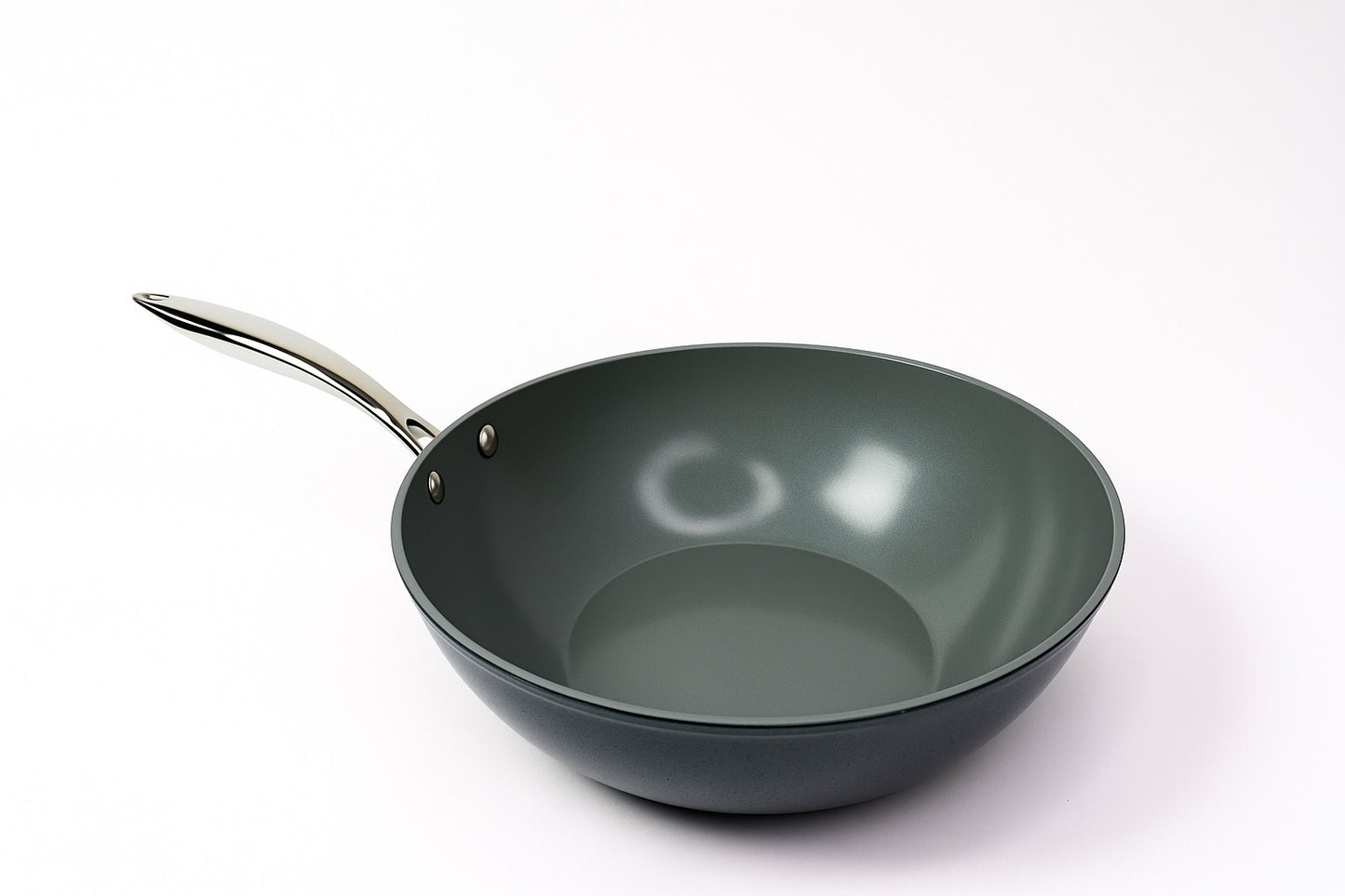 Nanocook Ceramic Nonstick Wok Pan 24cm