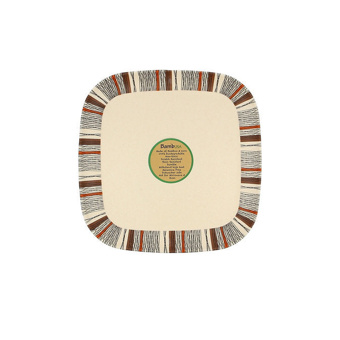 8inch Square Plate (Twill)