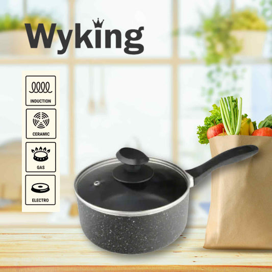Wyking Deluxe Non Stick Sauce Pan 18cm Induction