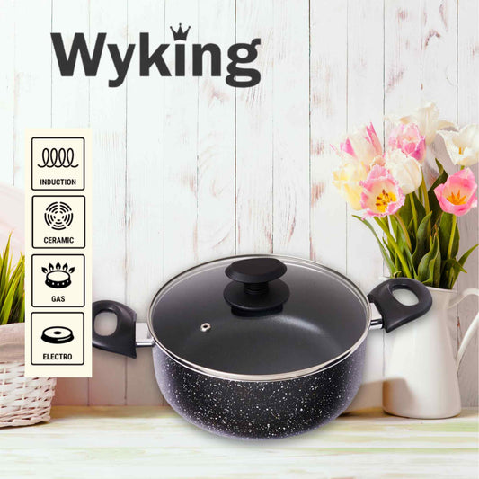Wyking Deluxe Non Stick Sauce Pot 24cm Induction