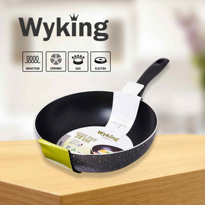 Wyking Deluxe Non Stick Wok Pan 30cm Induction