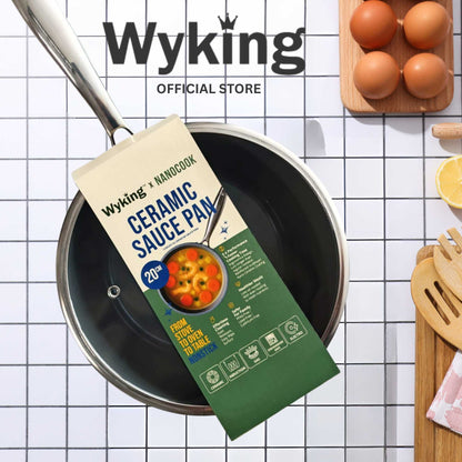 Nanocook Ceramic Nonstick Sauce Pan 20cm