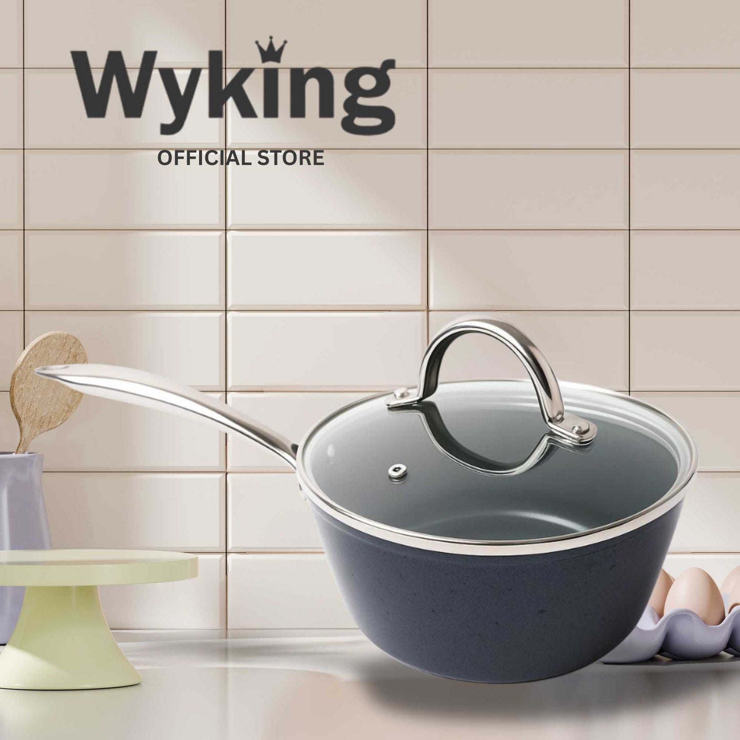 Nanocook Ceramic Nonstick Sauce Pan 20cm