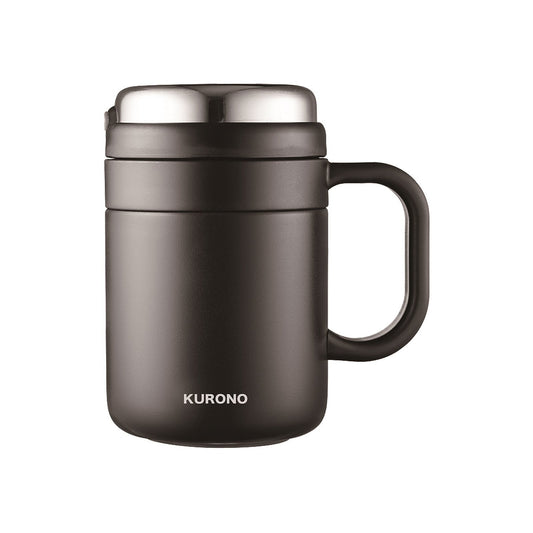 Kurono 0.5Litres Stainless Steel Mug (Black)