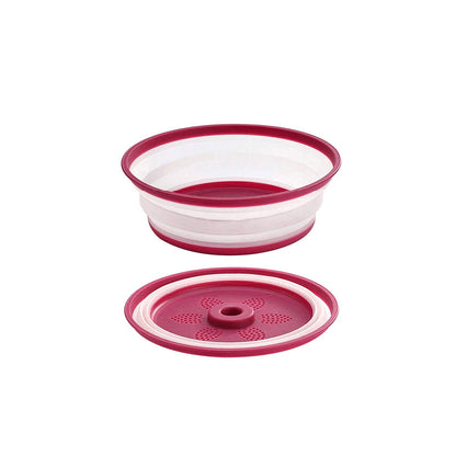 Flexus Microwavable Collapsible Food Cover and Colander